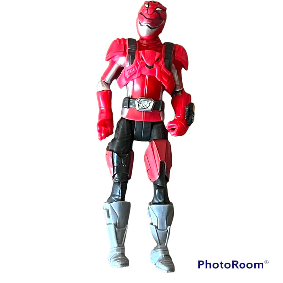 Dino Fury-Mighty Morphin Power Rangers  Action Figure Lot-ShockHorn-Red Ranger - Picture 5 of 6